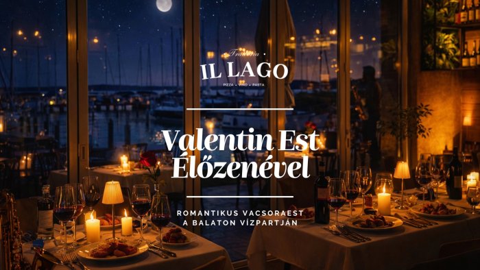 VALENTIN EST ÉLŐZENÉVEL // Trattoria Il Lago