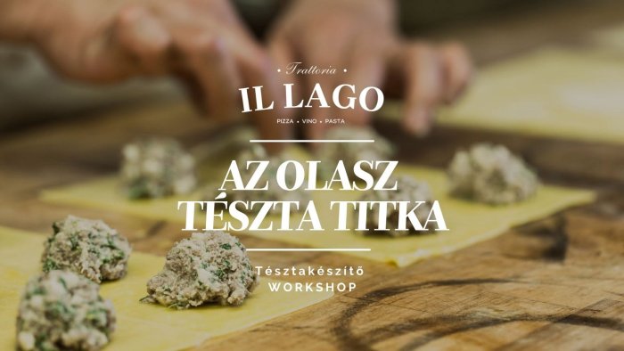 AZ OLASZ TÉSZTA TITKA // Tésztakészítő Workshop